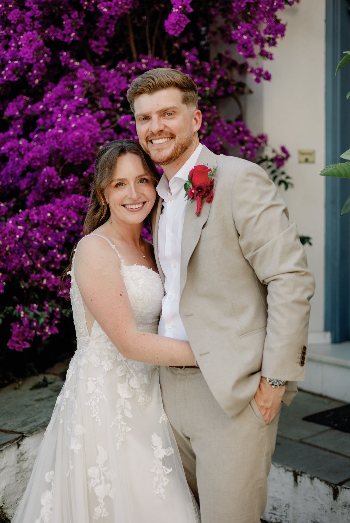 Greece wedding photographer capturing a destination wedding in the Greek islands