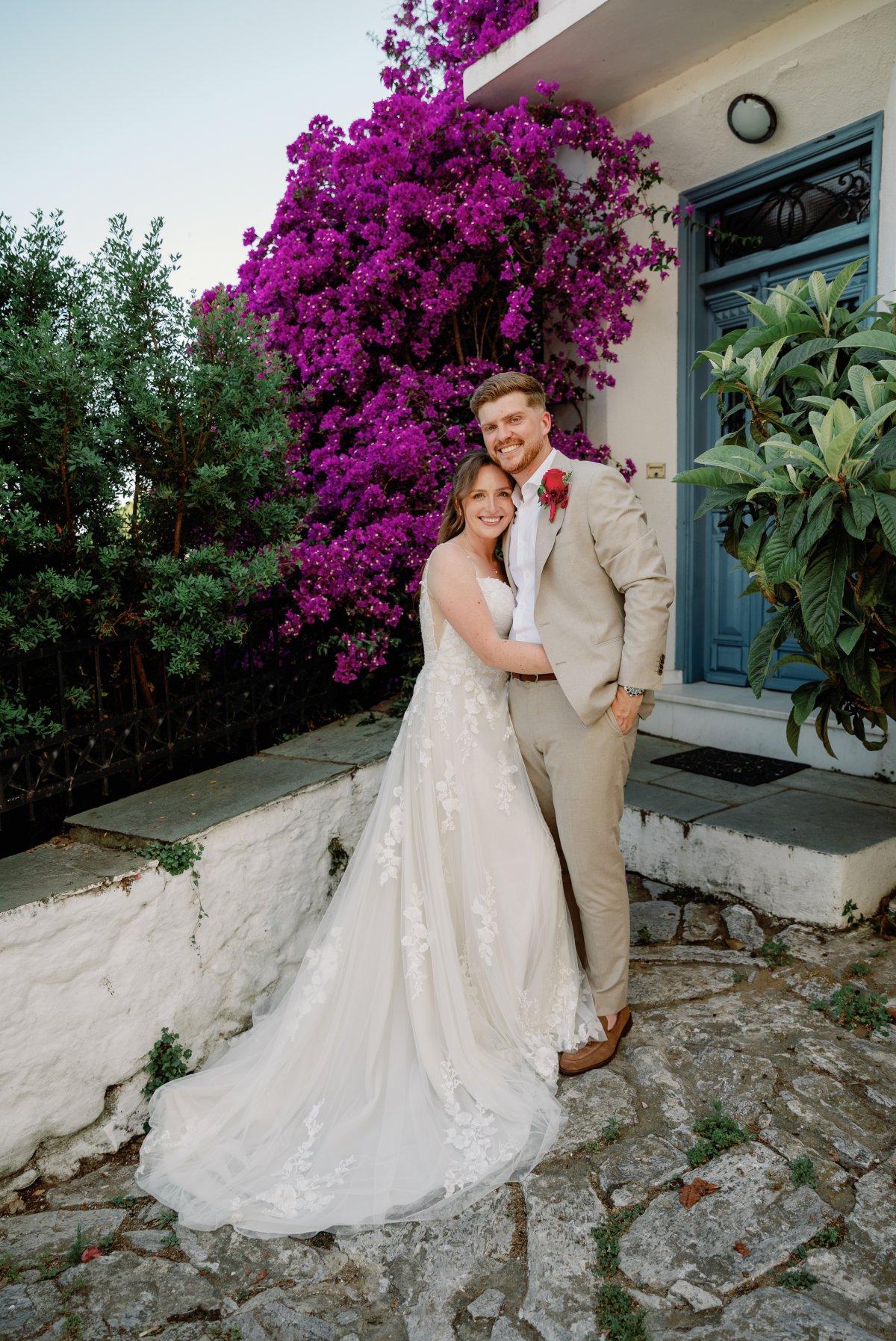 Destination wedding photographer in Greece