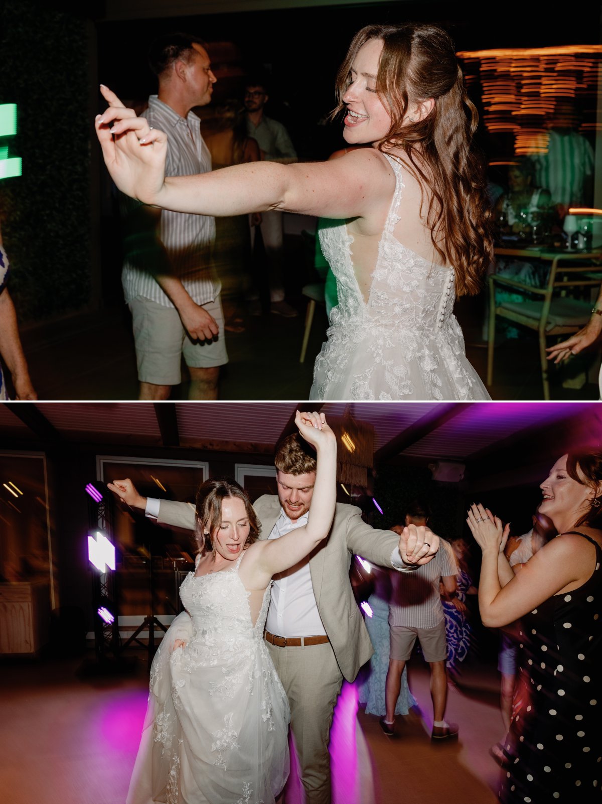 Skiathos wedding reception